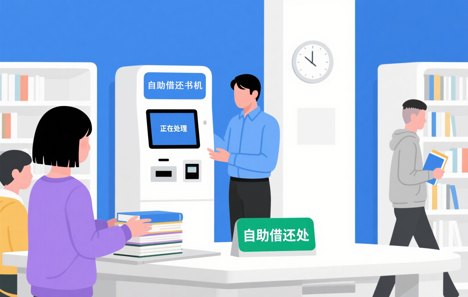 RFID图书自助借还